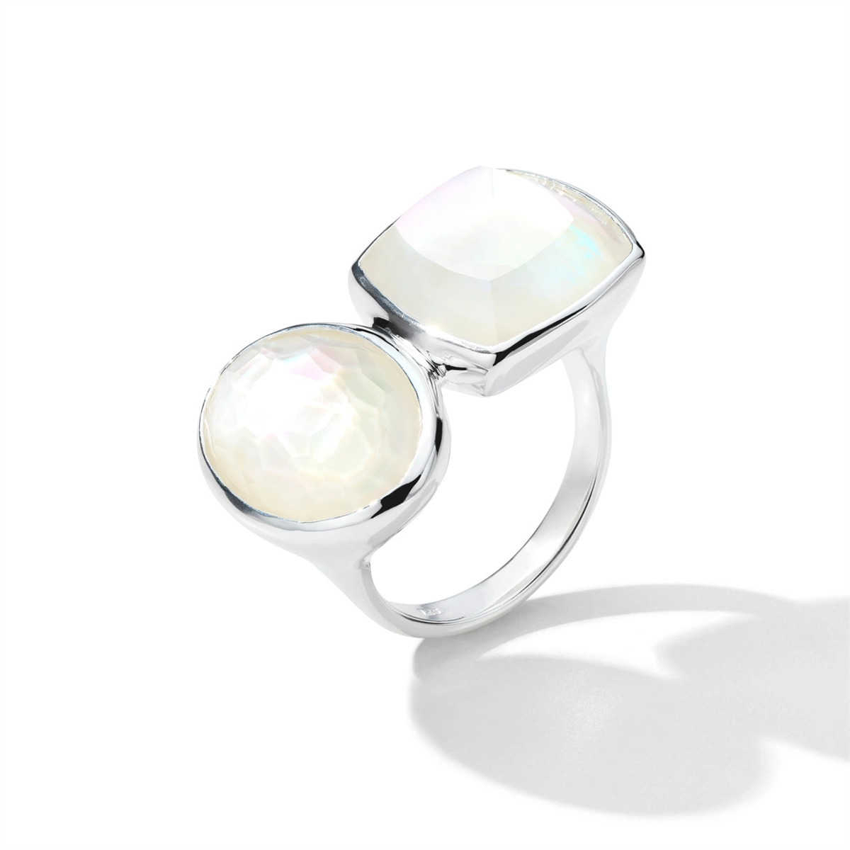 Ippolita Rings in Silver containing Mother of pearl, Quartz, Multi-gemstone SR1064DFMOP