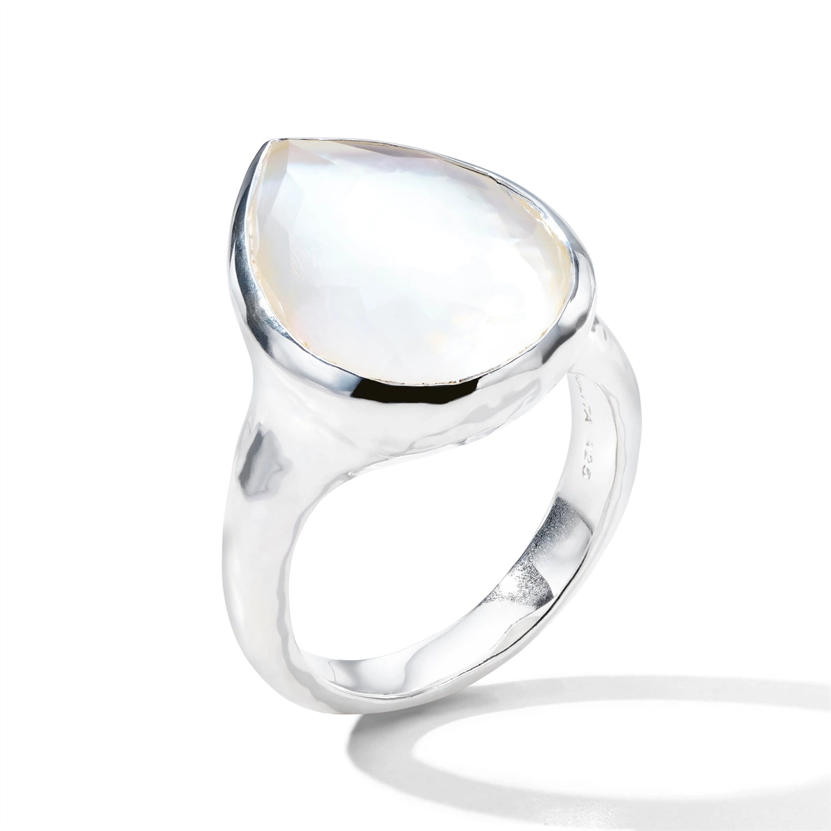 Ippolita Rings in Silver containing Mother of pearl, Quartz, Multi-gemstone SR1085DFMOP