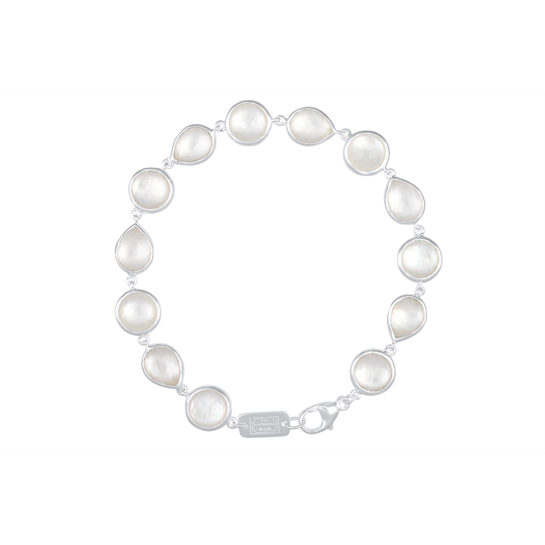 Ippolita Bracelets in Silver containing Mother of pearl, Quartz, Multi-gemstone SB1676DFMOP