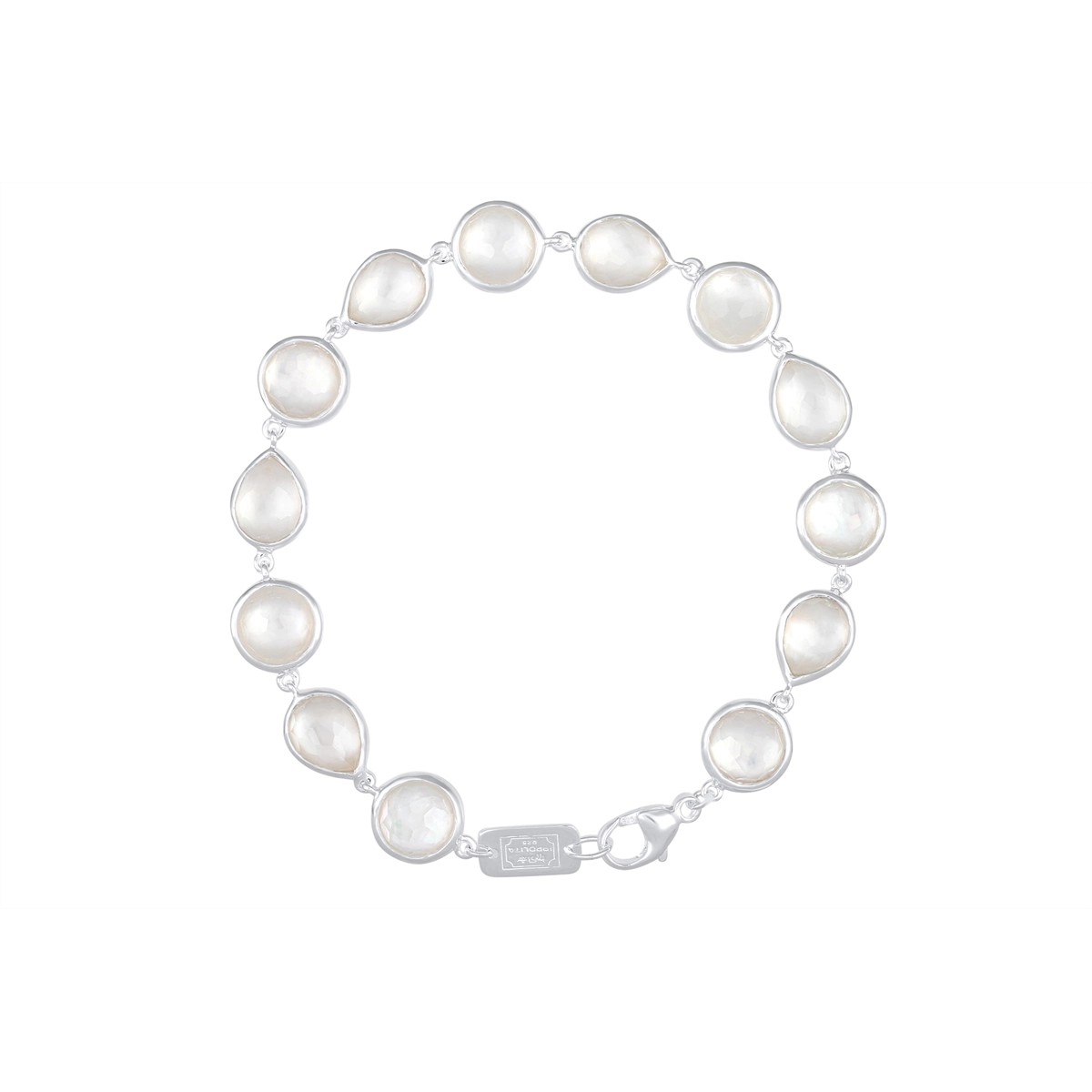Ippolita Bracelets in Silver containing Mother of pearl, Quartz, Multi-gemstone SB1676DFMOP