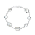 Ippolita Bracelets in Silver containing Mother of pearl, Quartz, Multi-gemstone SB1676DFMOP