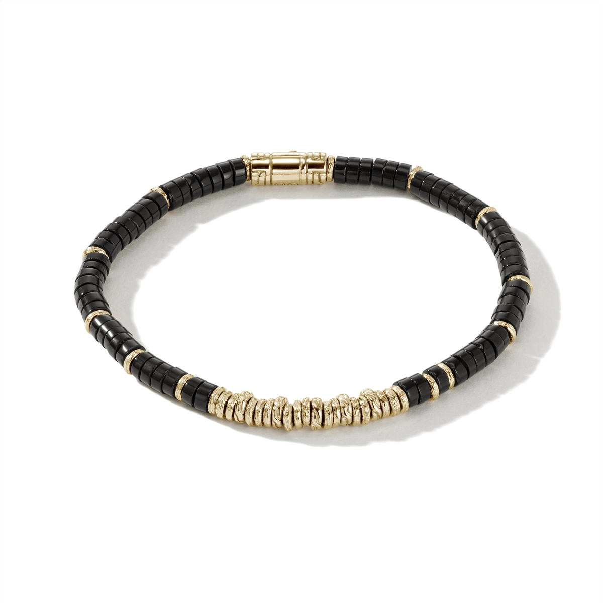 John Hardy Bracelets in Yellow Gold containing Black onyx BUGGS900984BONXUL