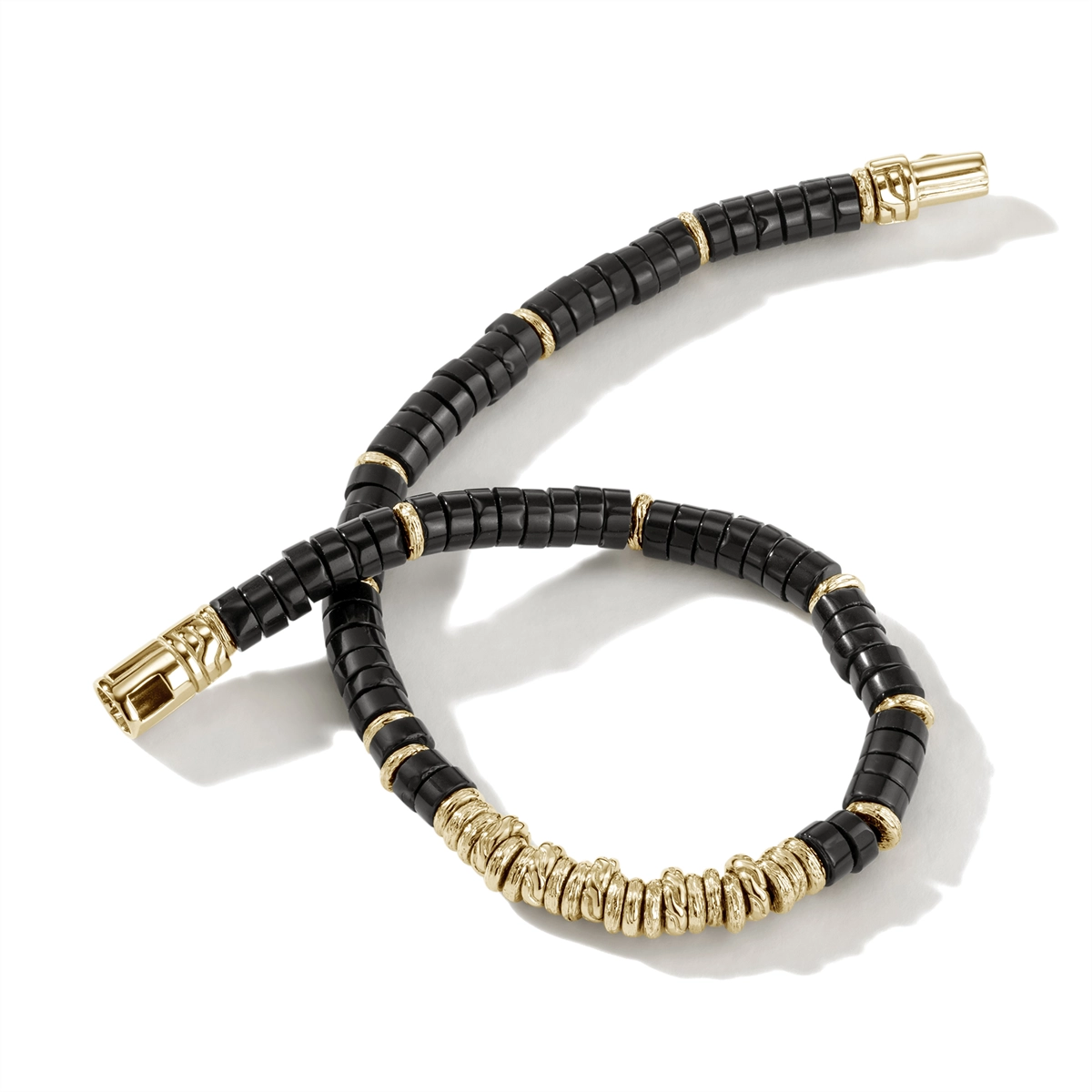 John Hardy Bracelets in Yellow Gold containing Black onyx BUGGS900984BONXUL