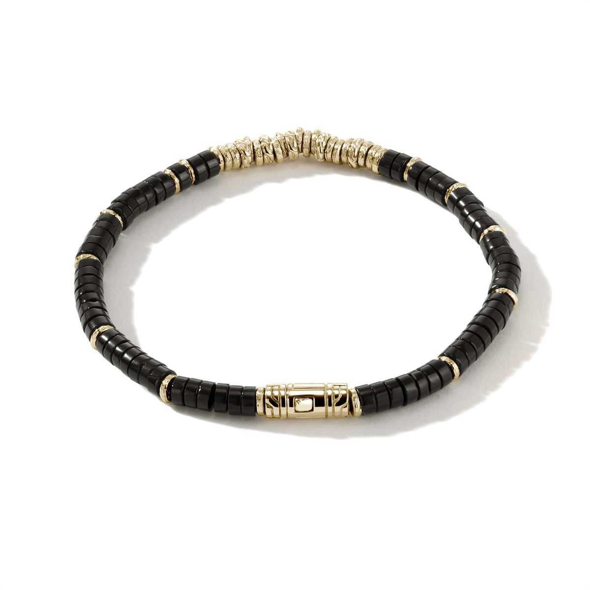 John Hardy Bracelets in Yellow Gold containing Black onyx BUGGS900984BONXUL