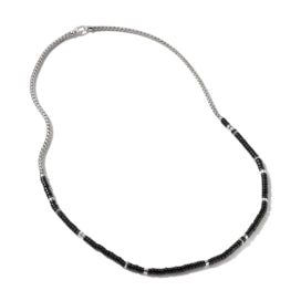 csv_image John Hardy Necklace in Silver containing Black onyx NMS9012321BONX24