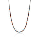 csv_image John Hardy Necklace in Silver containing Lapis, Other, Multi-gemstone, Turquoise NMS9012321ORLPZTQX24