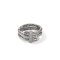 John Hardy Rings in Silver containing Diamond RBP986812DIX7