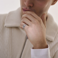 John Hardy Rings in Silver containing Diamond RBP986812DIX7