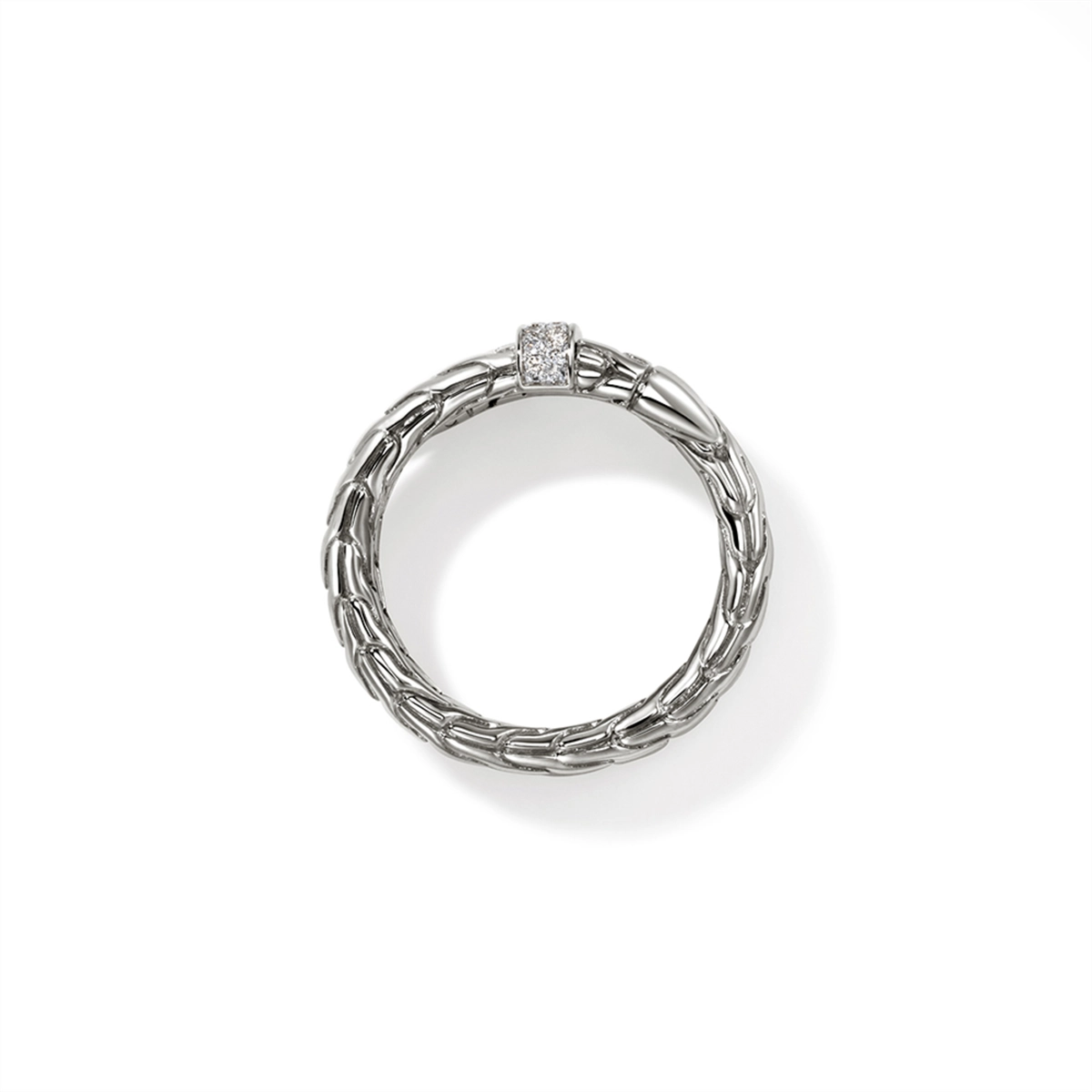 John Hardy Rings in Silver containing Diamond RBP986812DIX7