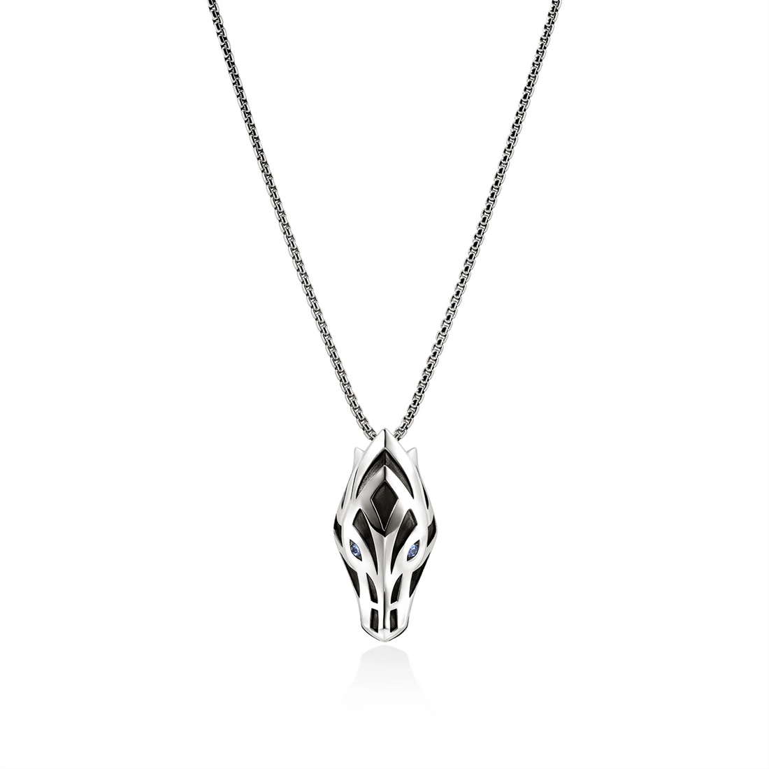John Hardy Necklaces in Silver containing Sapphire NMS603631BSPX22