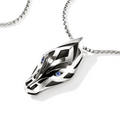 John Hardy Necklaces in Silver containing Sapphire NMS603631BSPX22