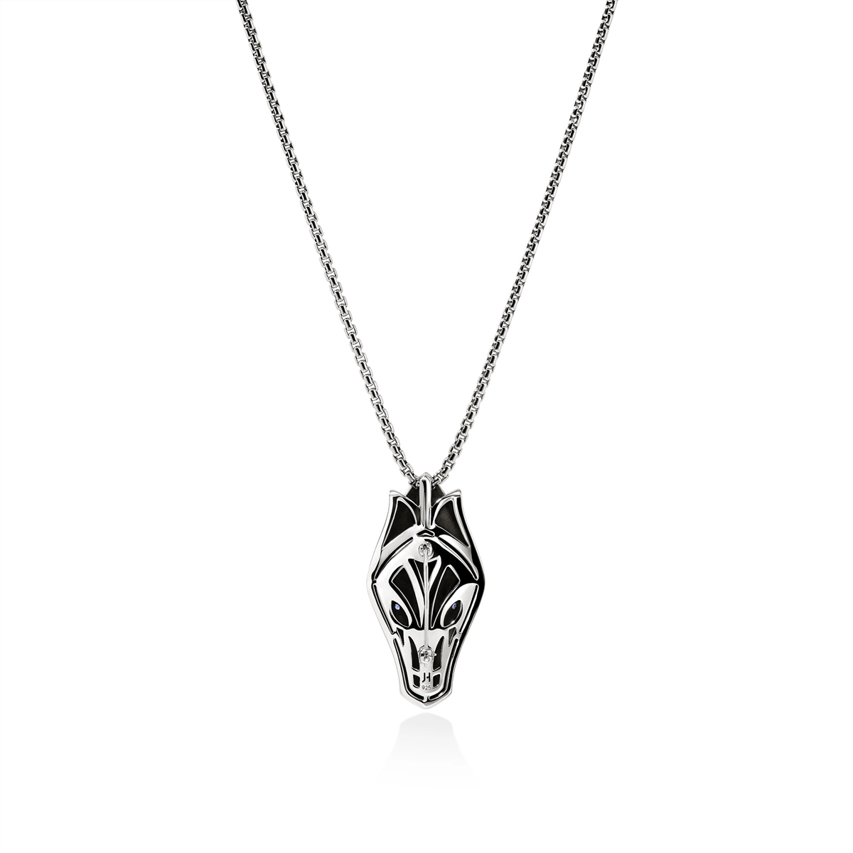 John Hardy Necklaces in Silver containing Sapphire NMS603631BSPX22