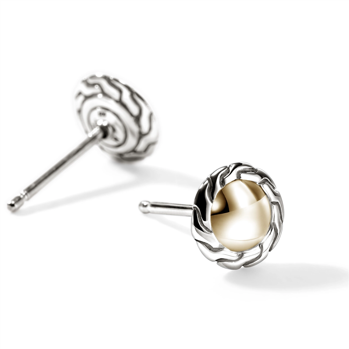 John Hardy Earrings in Mixed Metals EZZ98702