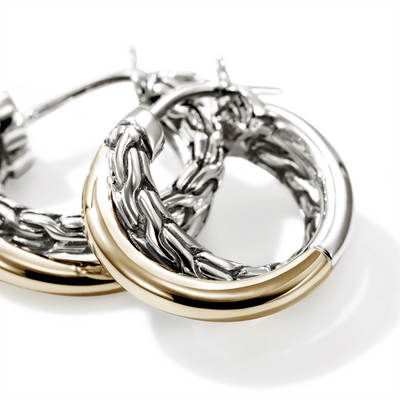 John Hardy Earrings in Mixed Metals EZZ98713