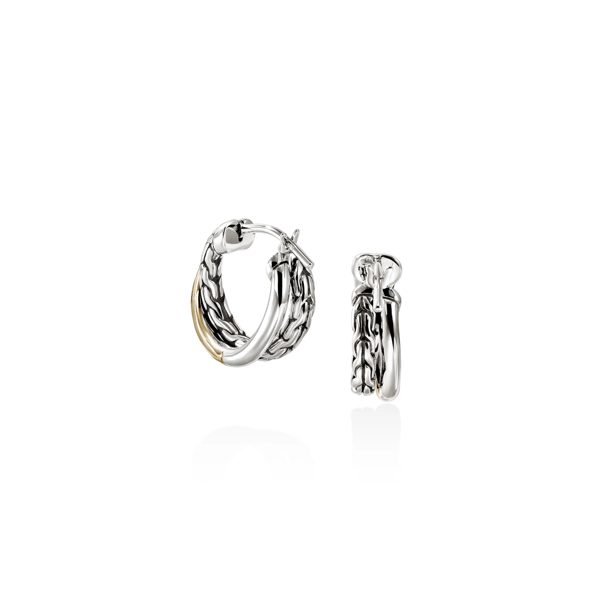 John Hardy Earrings in Mixed Metals EZZ98713