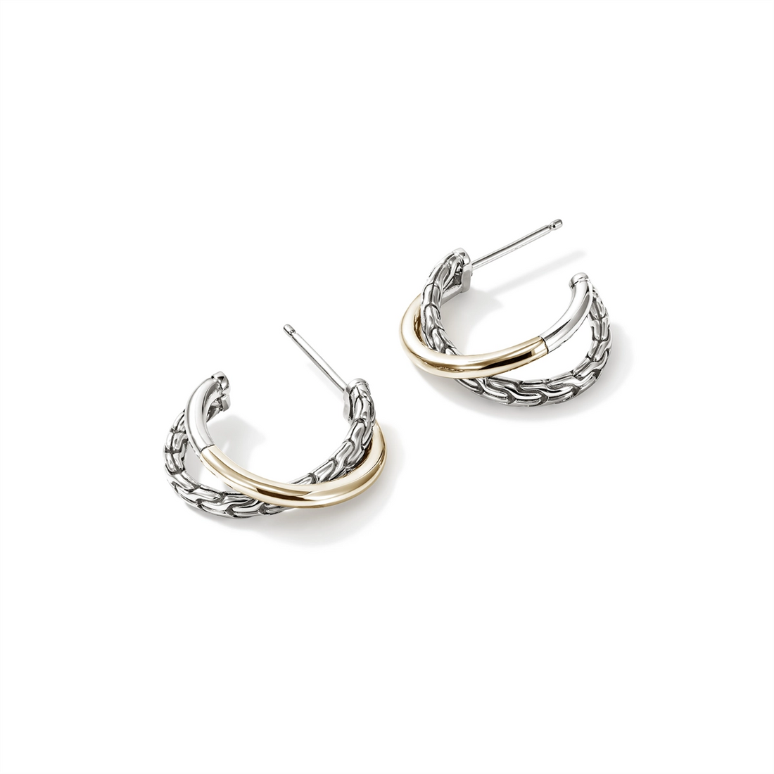 John Hardy Earrings in Mixed Metals EZZ98714