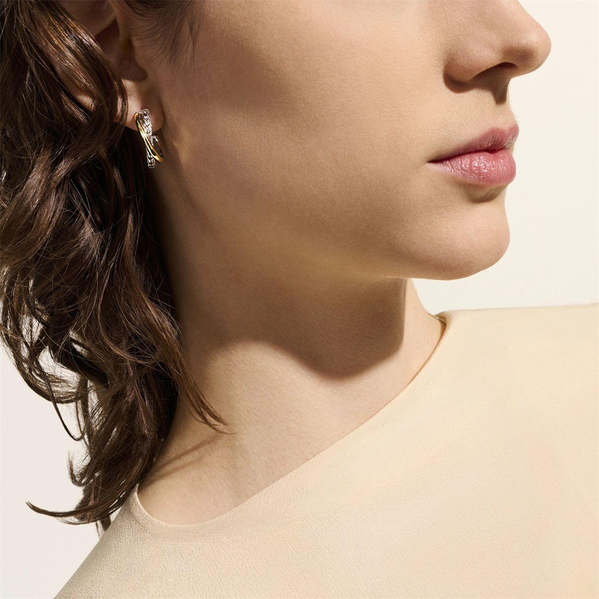 John Hardy Earrings in Mixed Metals EZZ98714