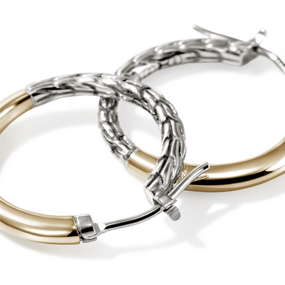 John Hardy Earrings in Mixed Metals EZZ98720