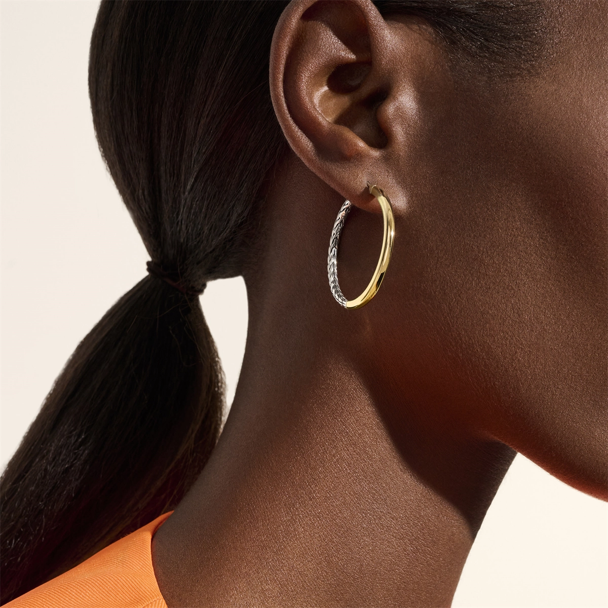 John Hardy Earrings in Mixed Metals EZZ98711