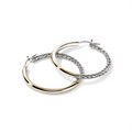John Hardy Earrings in Mixed Metals EZZ98711