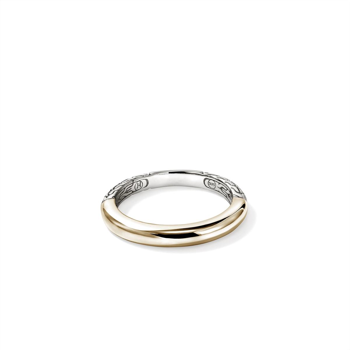 John Hardy Rings in Mixed Metals RZZ98712X7