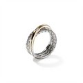 John Hardy Rings in Mixed Metals RZZ98715X7