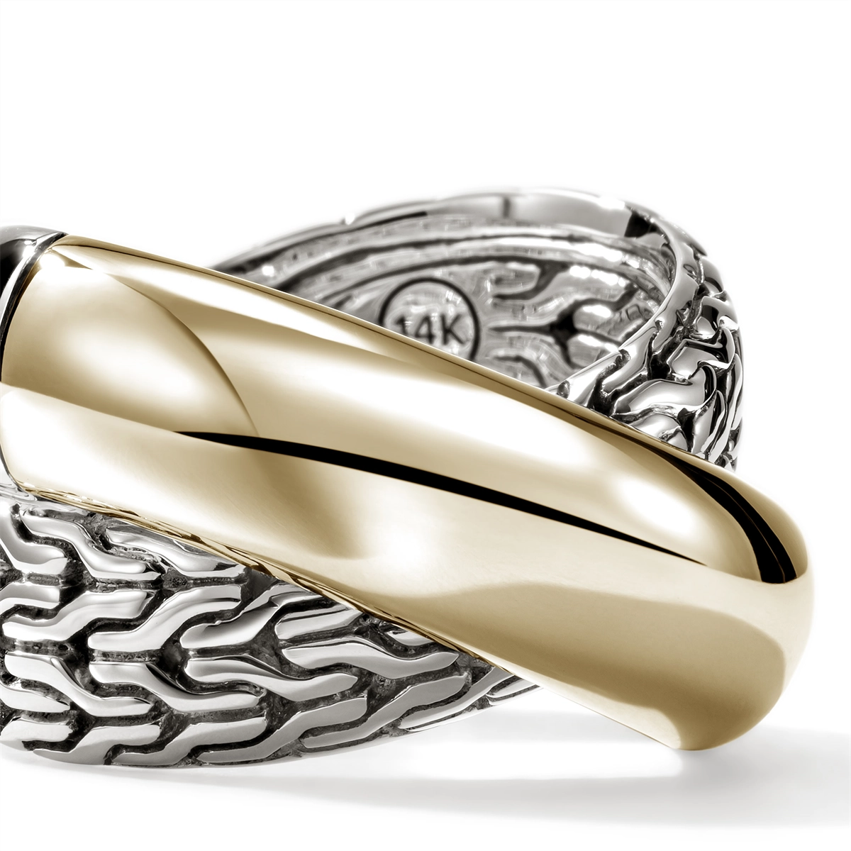 John Hardy Rings in Mixed Metals RZZ98717X8