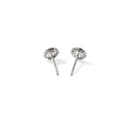 John Hardy Earrings in Silver containing Diamond EBP987022DI