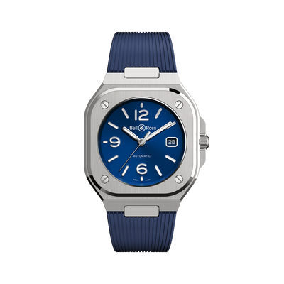 Bell and Ross watch in Alternative Metals BR05A-BLU-ST/SRB