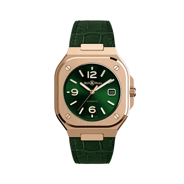 Bell and Ross watch in Rose Gold BR05A-GN-PG/SCR