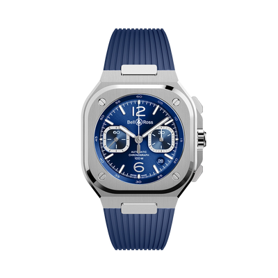 Bell and Ross watch in Alternative Metals BR05C-BLU-ST/SRB