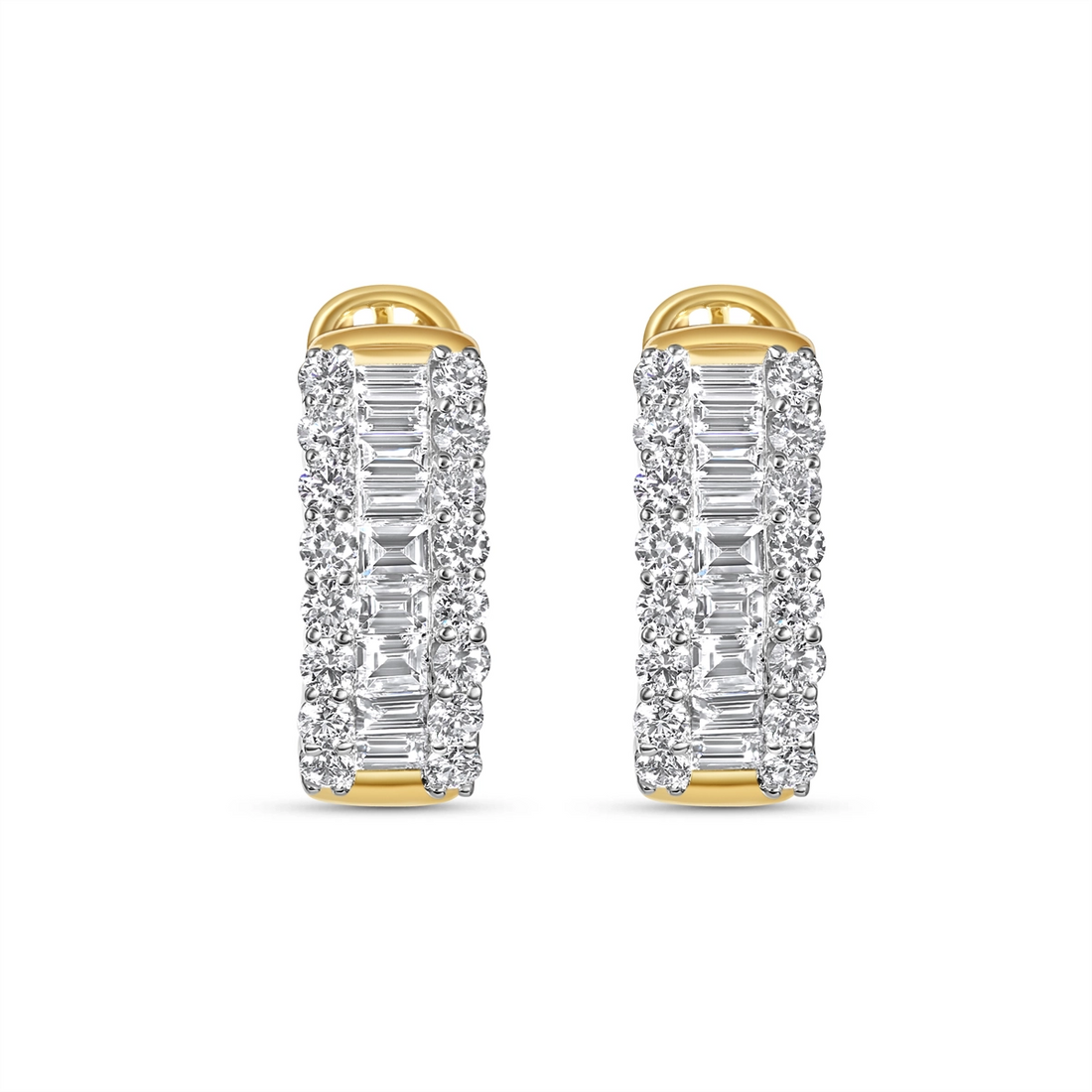 Earrings Earrings in Yellow Gold containing Diamond 440344