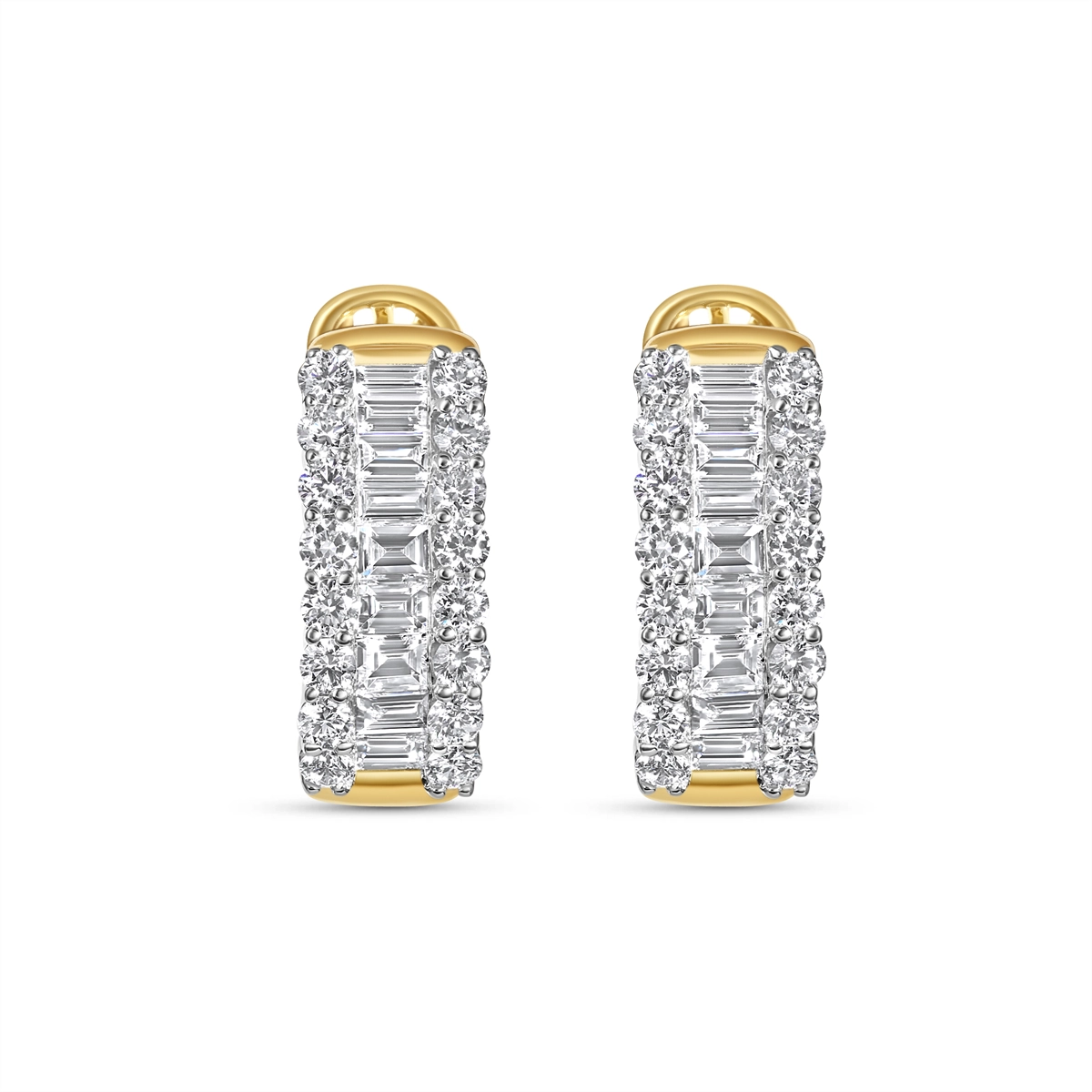 Earrings Earrings in Yellow Gold containing Diamond 440344