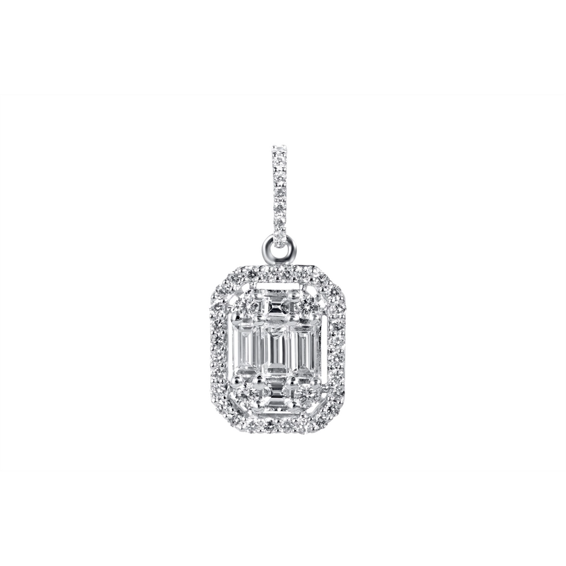 Pendants Pendants in White Gold containing Diamond 440348