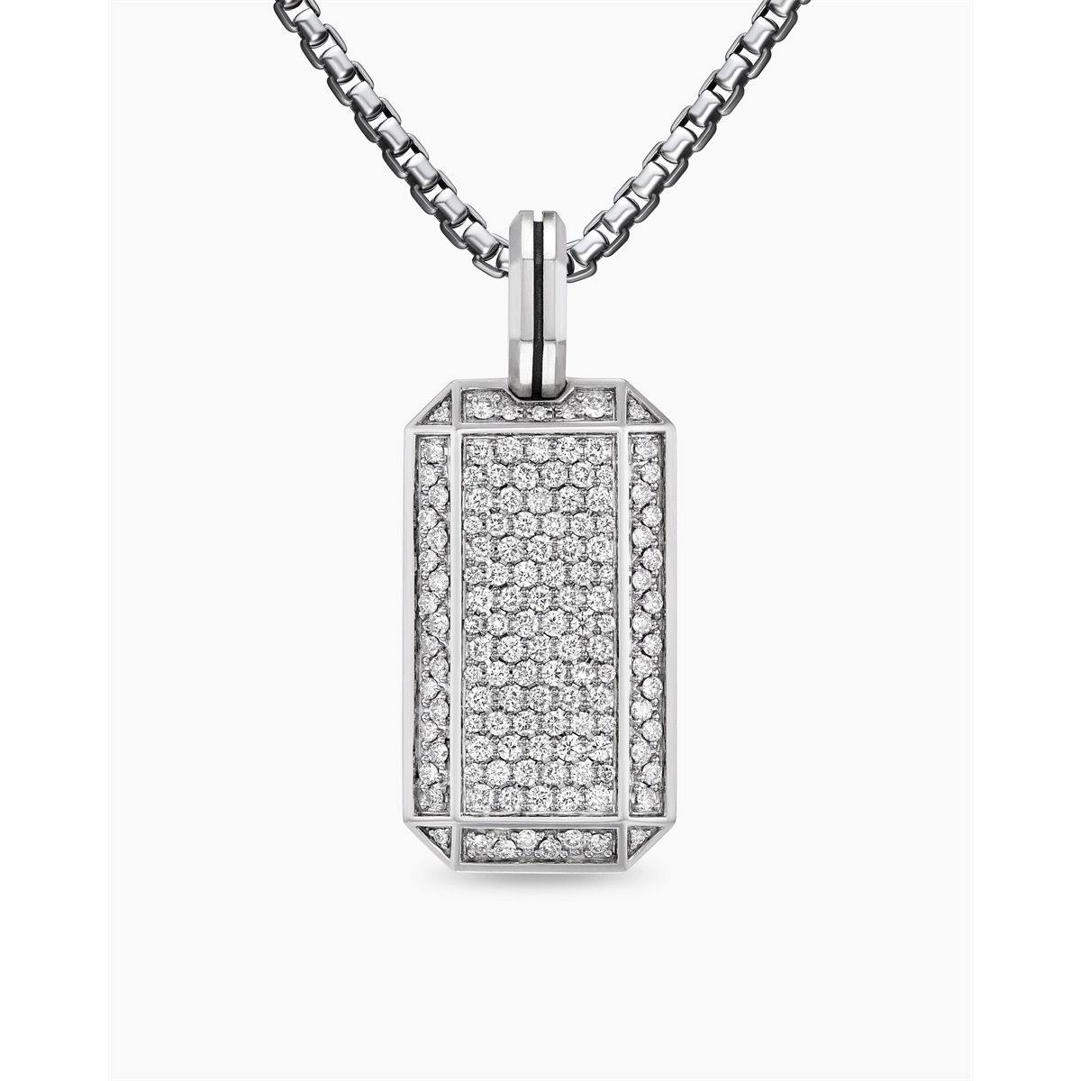 David Yurman Pendants in Silver containing Diamond D35157MSSADI
