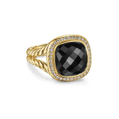 David Yurman Rings in Yellow Gold containing Black onyx, Multi-gemstone, Diamond R18306D88ABODI6