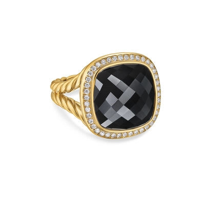 David Yurman Rings in Yellow Gold containing Black onyx, Multi-gemstone, Diamond R18307D88ABODI7