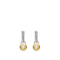 David Yurman Earrings in Mixed Metals containing Diamond E18444DS4ADI