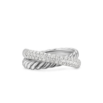 David Yurman Rings in Silver containing Diamond R18405DSSADI6