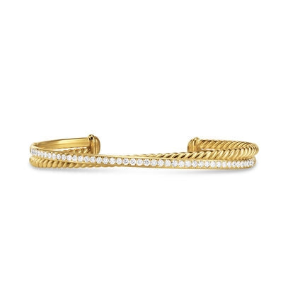 David Yurman Bracelets in Yellow Gold containing Diamond B18370D88ADIM