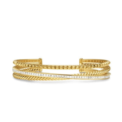 David Yurman Bracelets in Yellow Gold containing Diamond B18289D88ADIM