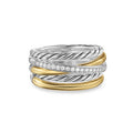 David Yurman Rings in Mixed Metals containing Diamond R18339DS8ADI6