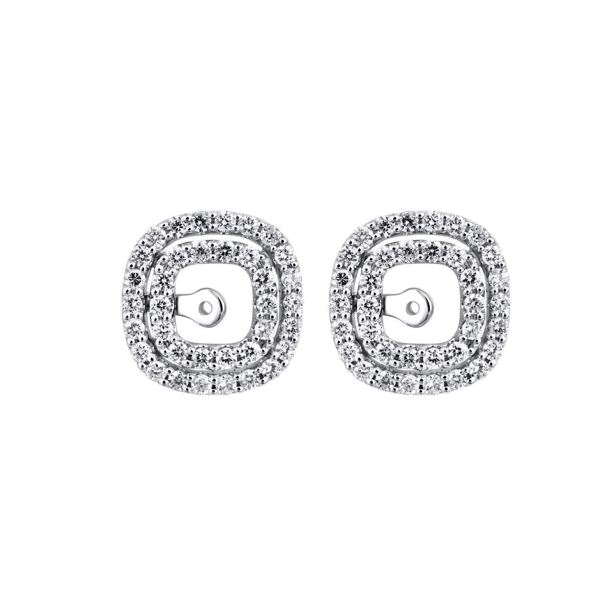 Earrings Earrings in White Gold containing Diamond 440550