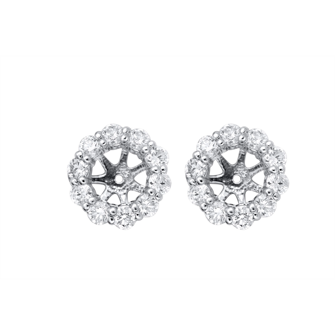 Earrings Earrings in White Gold containing Diamond 440552