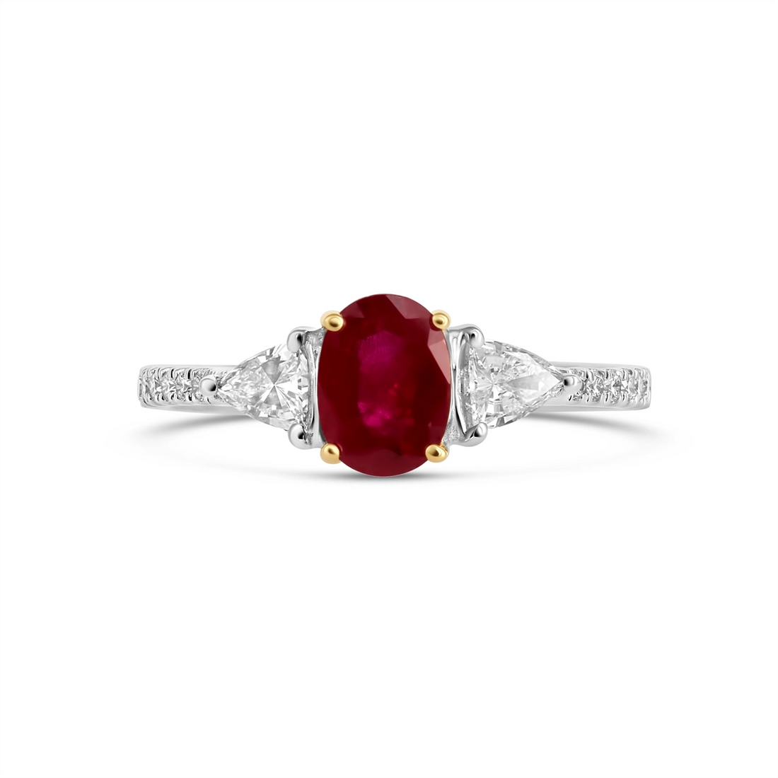 Rings Rings in Mixed Metals containing Multi-gemstone, Diamond, Ruby 440574