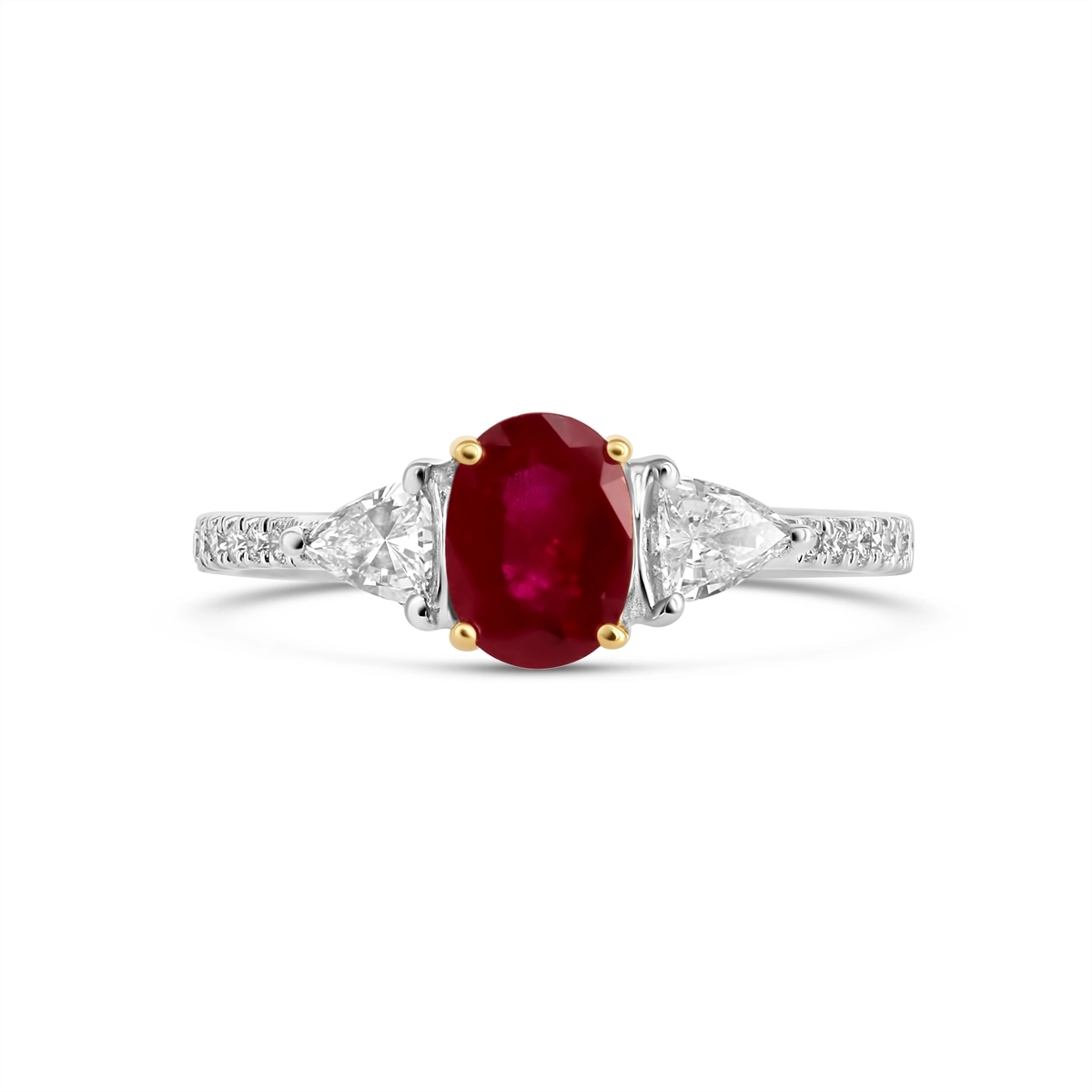 Rings Rings in Mixed Metals containing Multi-gemstone, Diamond, Ruby 440574