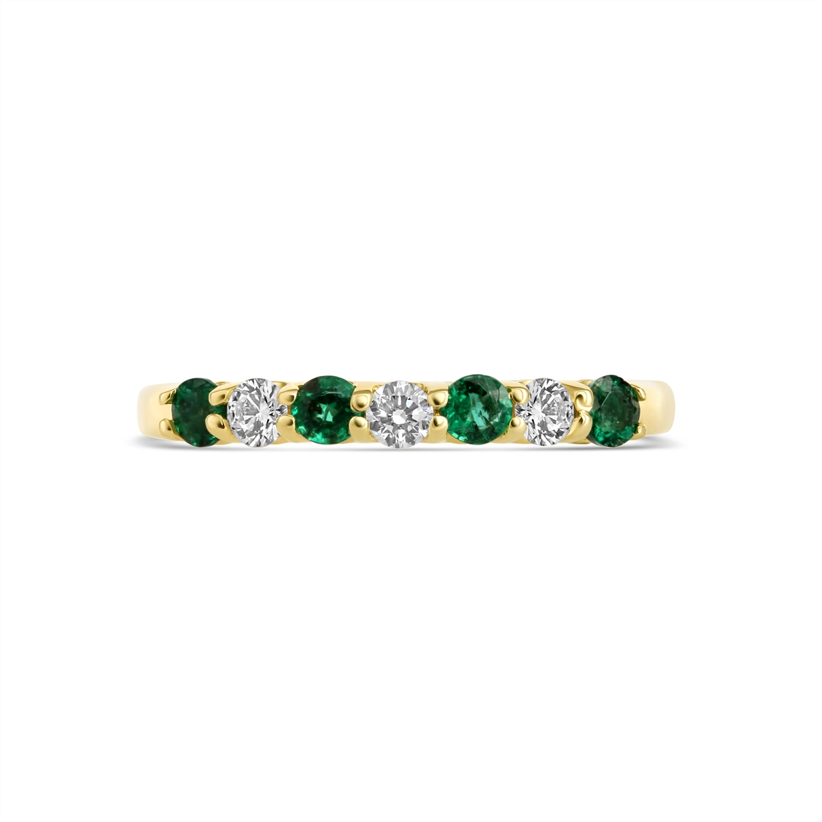 Rings Rings in Yellow Gold containing Multi-gemstone, Diamond, Emerald 440576
