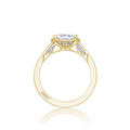 Tacori Engagement Rings in Yellow Gold containing Diamond 2654 EC 8X6 Y