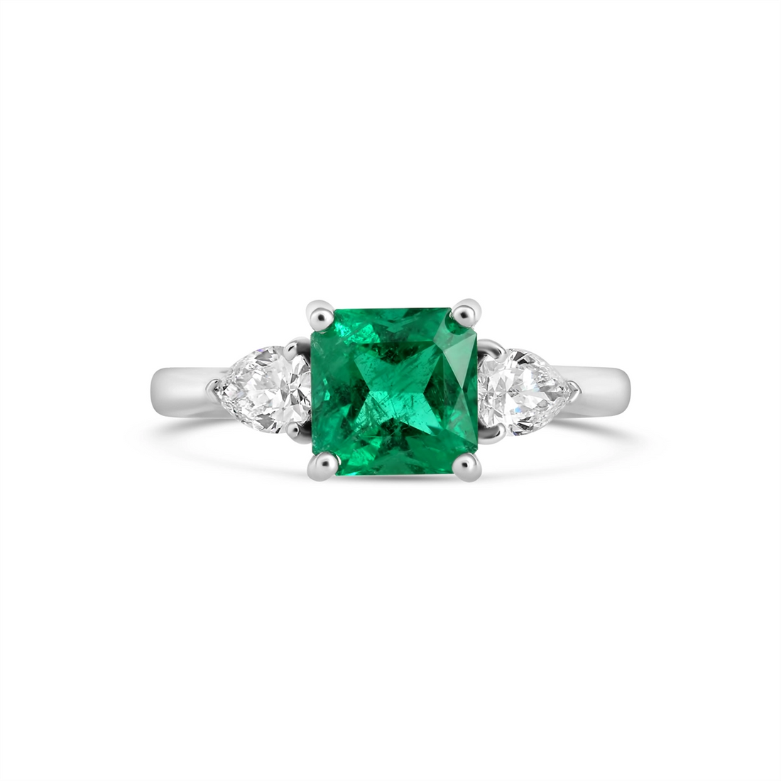 Rings Rings in White Gold containing Multi-gemstone, Diamond, Emerald 440598
