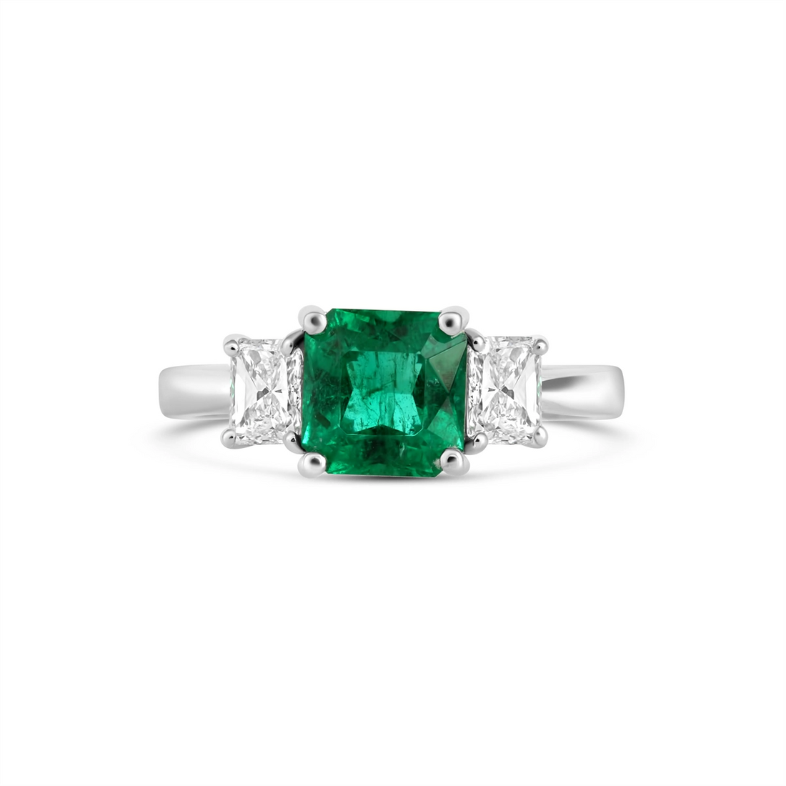 Rings Rings in White Gold containing Multi-gemstone, Diamond, Emerald 440599